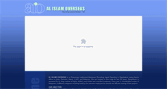Desktop Screenshot of alislamoverseas.com